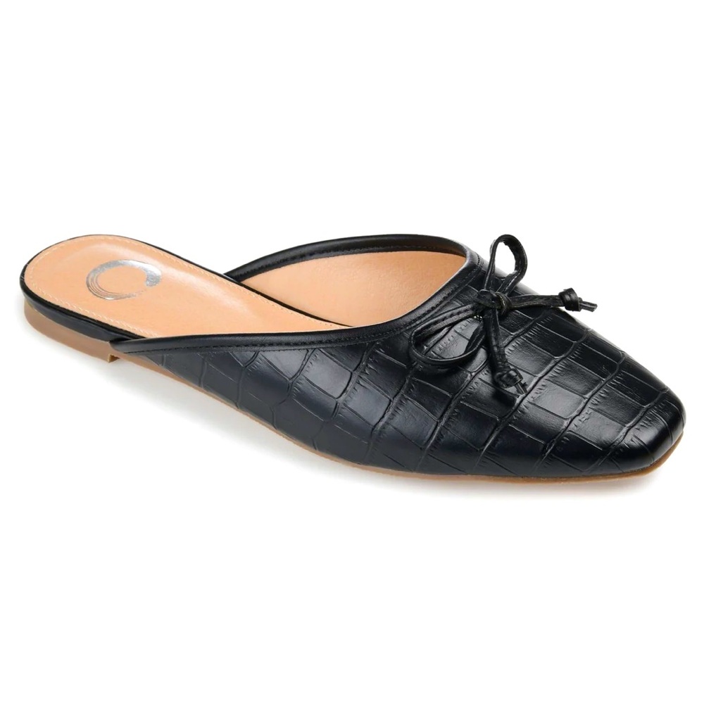 JOURNEE Croc Mule
